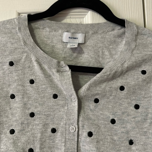 Light weight polka dot cardigan - Picture 2 of 8